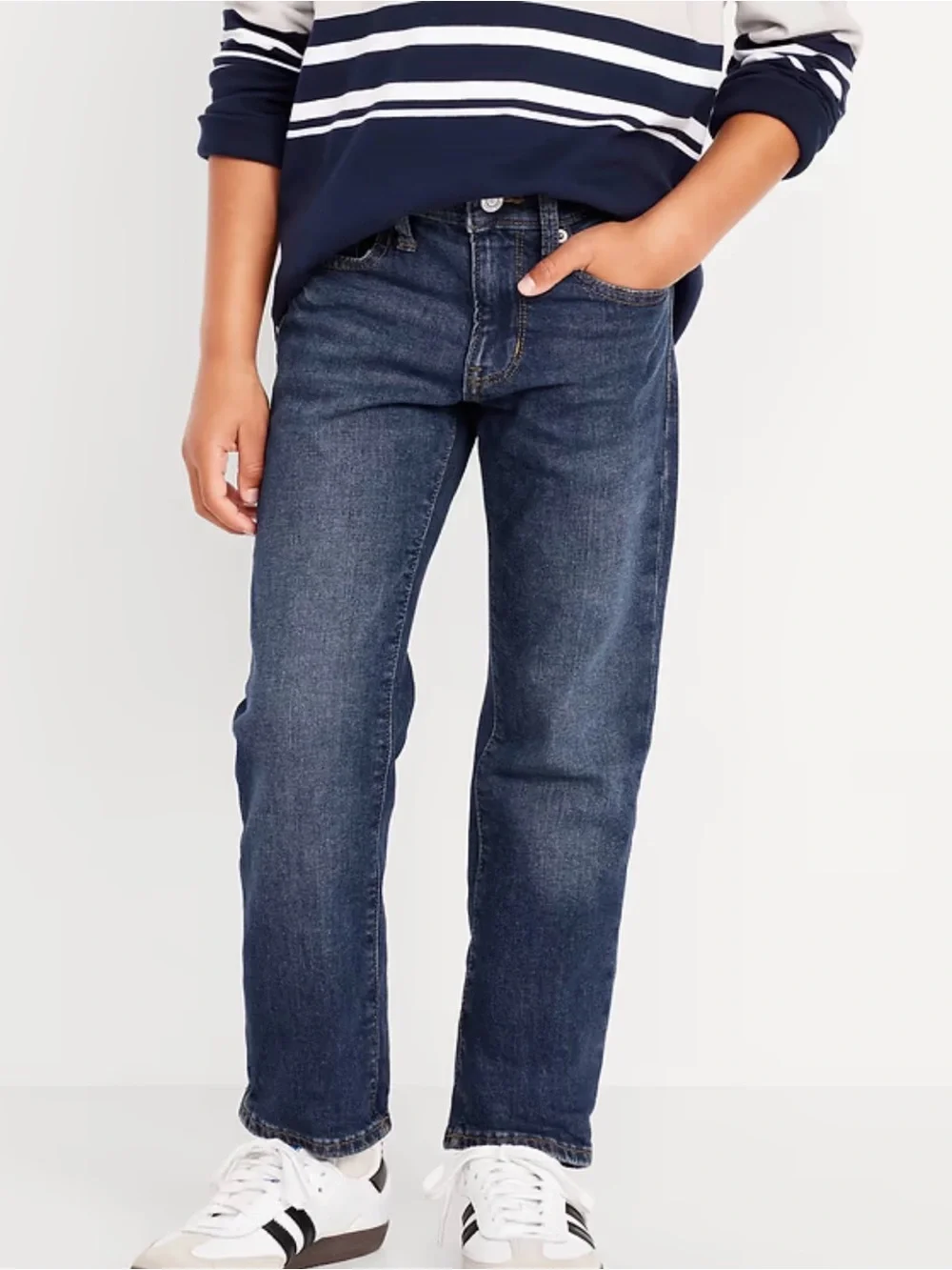 Boys Size 16 Plus Old Navy Straight-Leg Built-In Flex Jeans